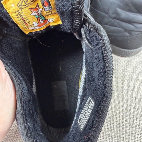 Keen Little Kids Howser II Waterproof Chukka Black Winter Boots Size 6 Insulated - Picture 8 of 13
